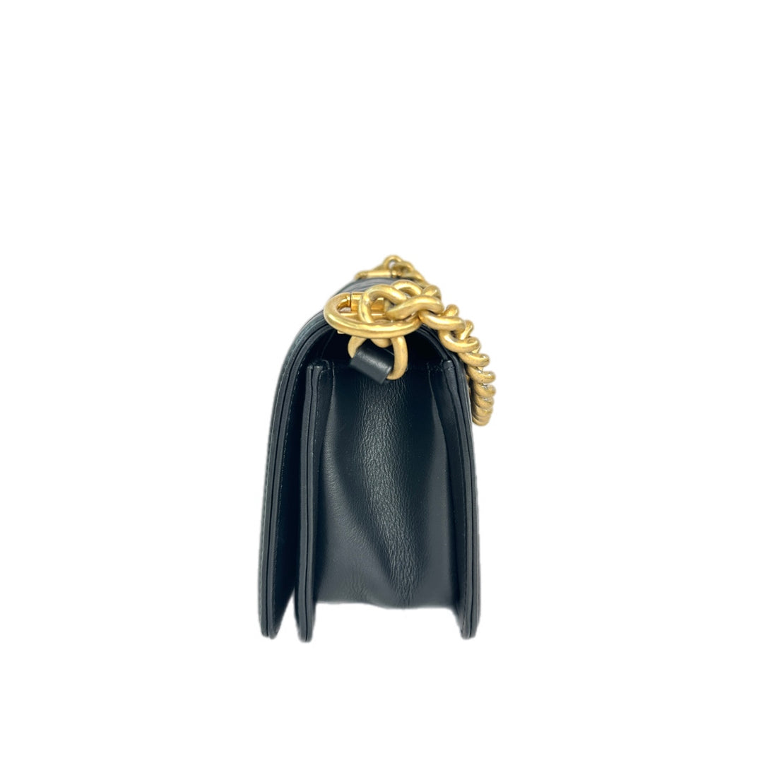 Chanel Leboy Small Black Lambskin Bag