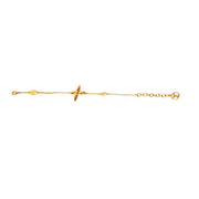 Pre-owned Louis Vuitton Louisette Charm Bracelet in Yellow Gold