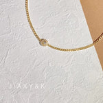 Single Round Diamond Bracelet - Jiaxyk