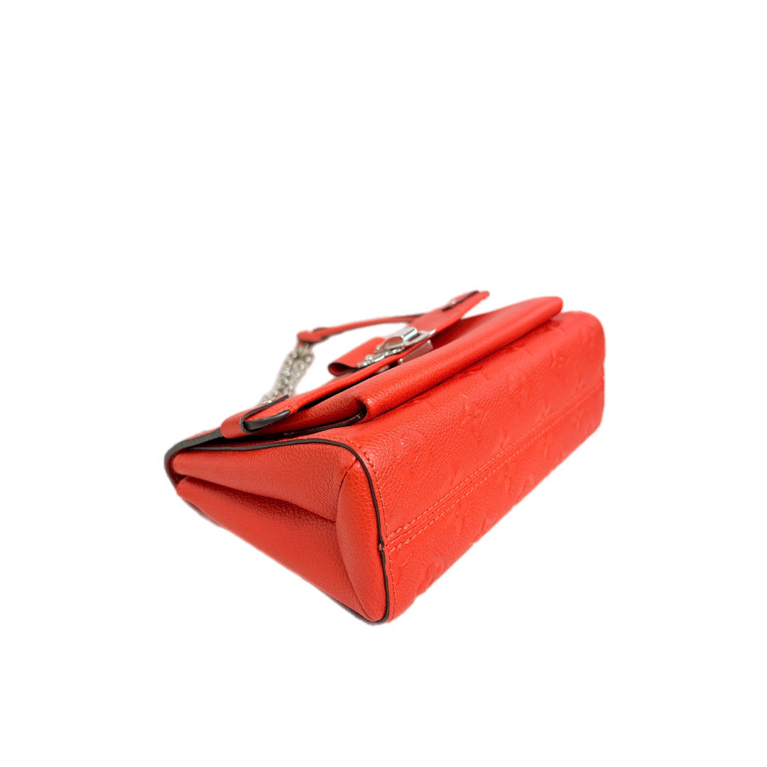 Louis Vuitton Red Monogram Empreinte Vavin BB  Bags