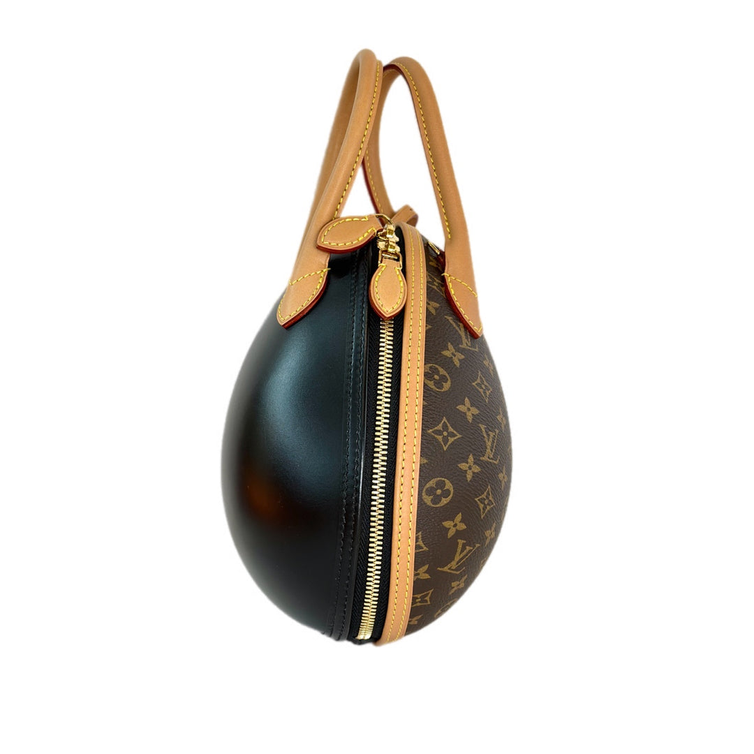 Louis Vuitton Monogram Canvas/Black Egg Bag