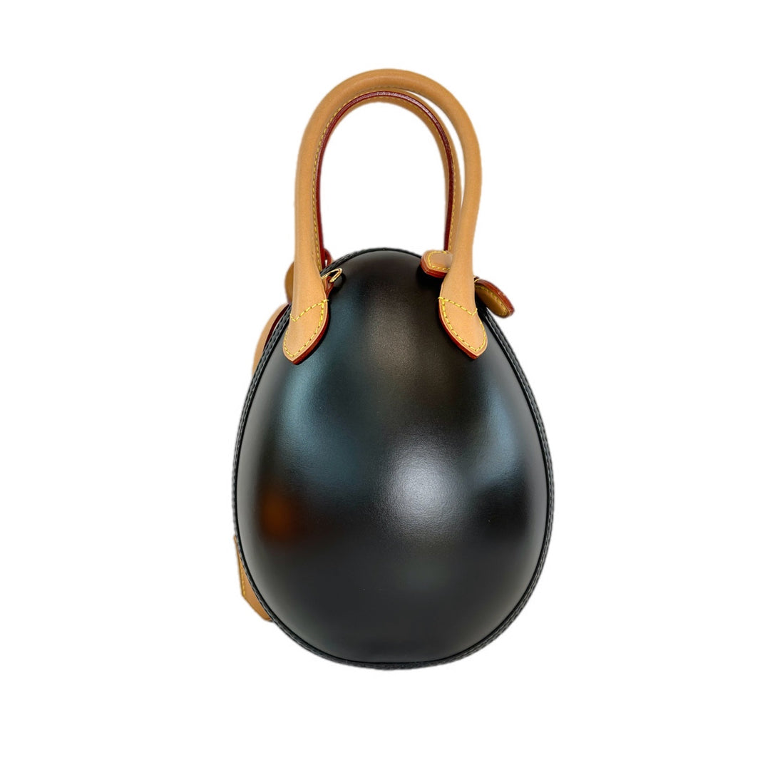 Louis Vuitton Monogram Canvas/Black Egg Bag
