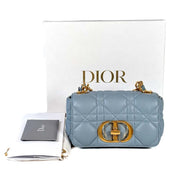 Dior Caro  Medium 25cm Blue