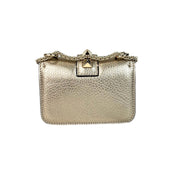Valentino Rockstud Glam Lock Mettalic Bag