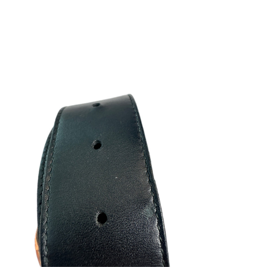 Gucci Belt With Interlocking GG Buckle #80