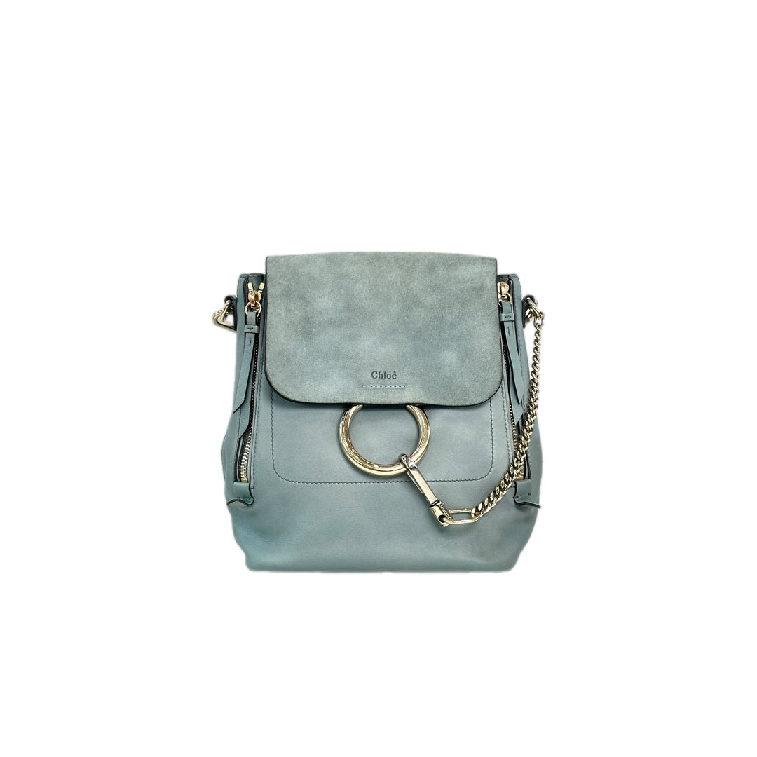Chloe Blue Backpack Bag