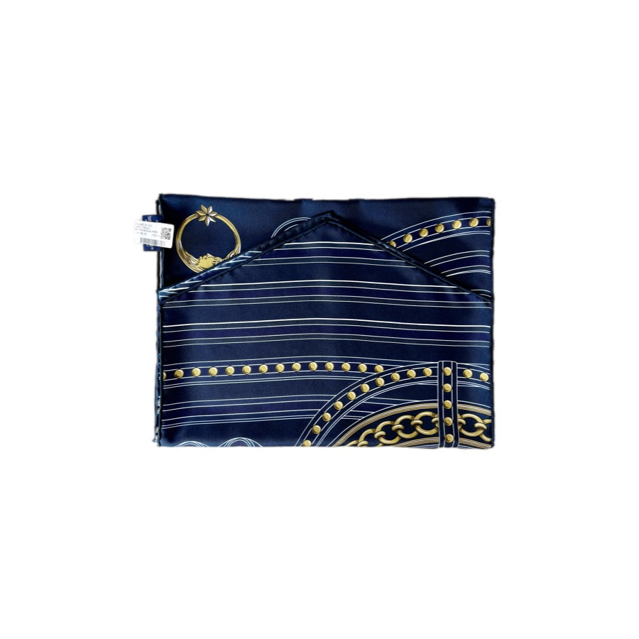 Hermes Maxi Twilly with Chain Pattern 30*160cm