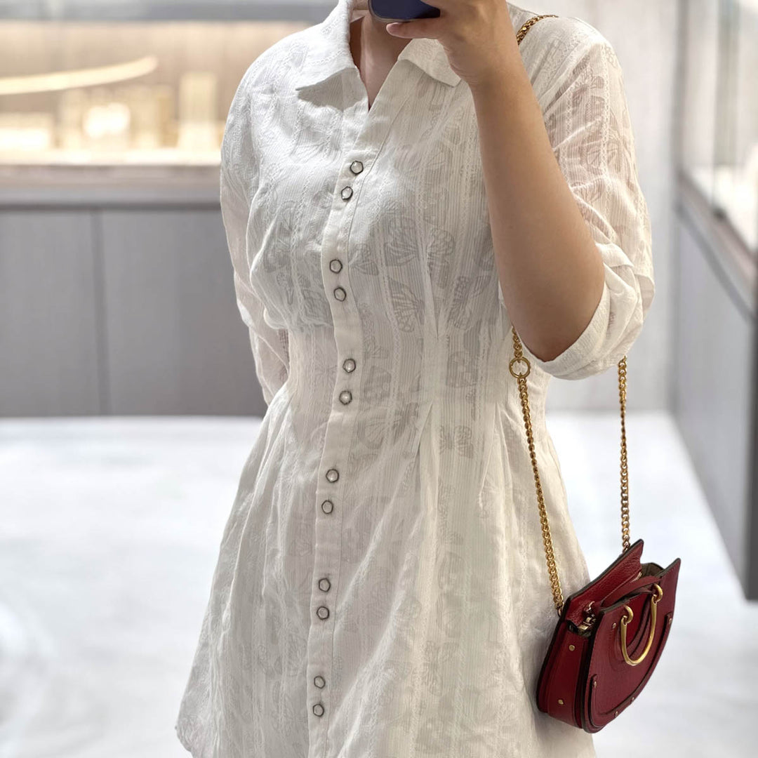 Chloe Pixie Chain Bag Red