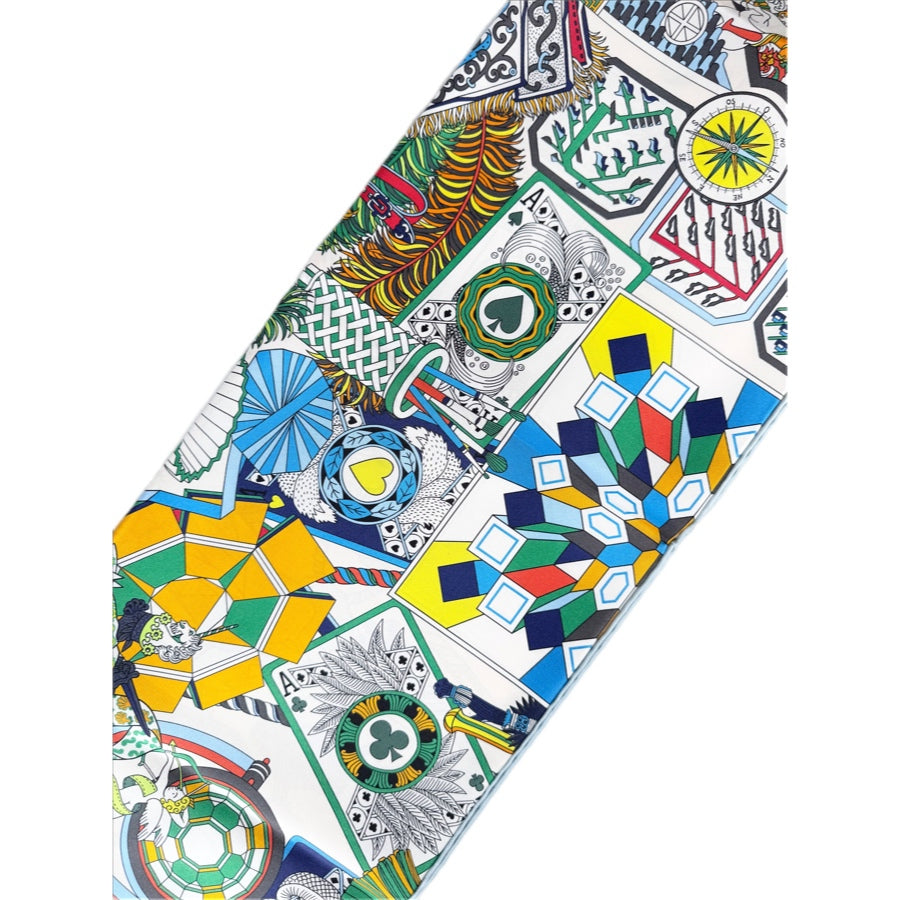 Hermes Double-Sided Silk Scarf 90cm