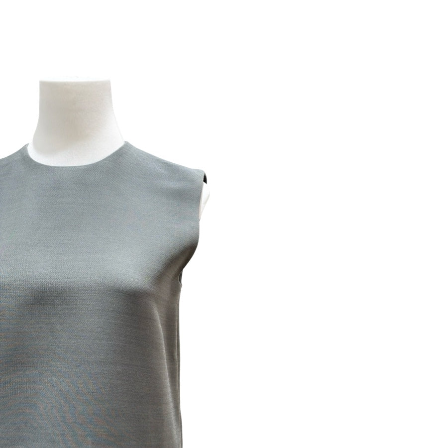 Dior Olive Green Sleeveless Dress #34