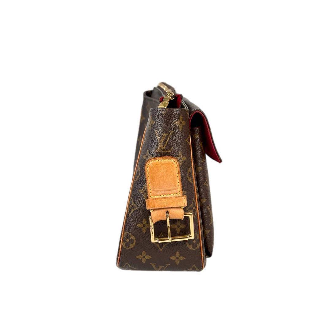 Louis Vuitton Vivacite MM Monogram Shoulder Bag