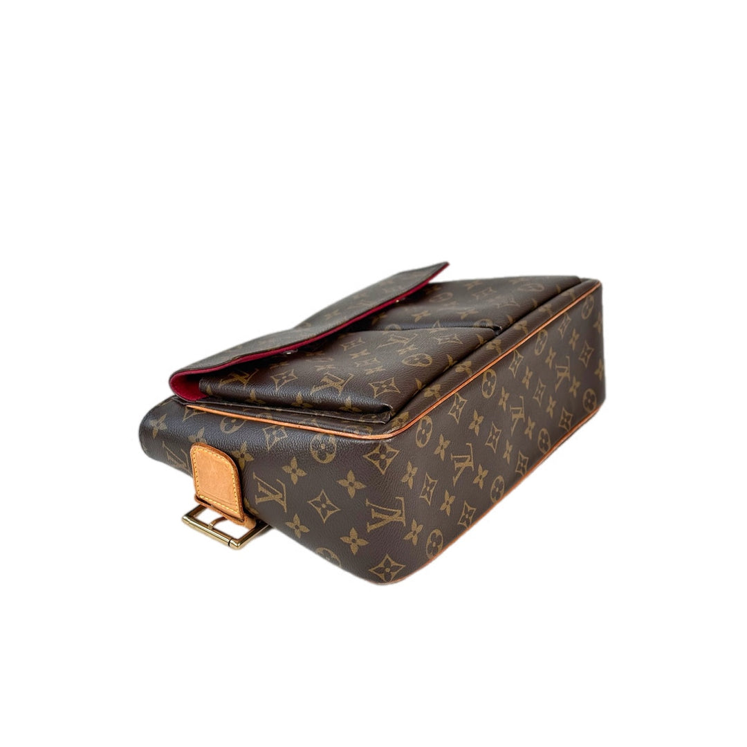 Louis Vuitton Vivacite MM Monogram Shoulder Bag