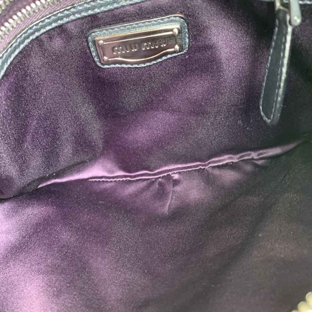 Miumiu Black Clutch Bag