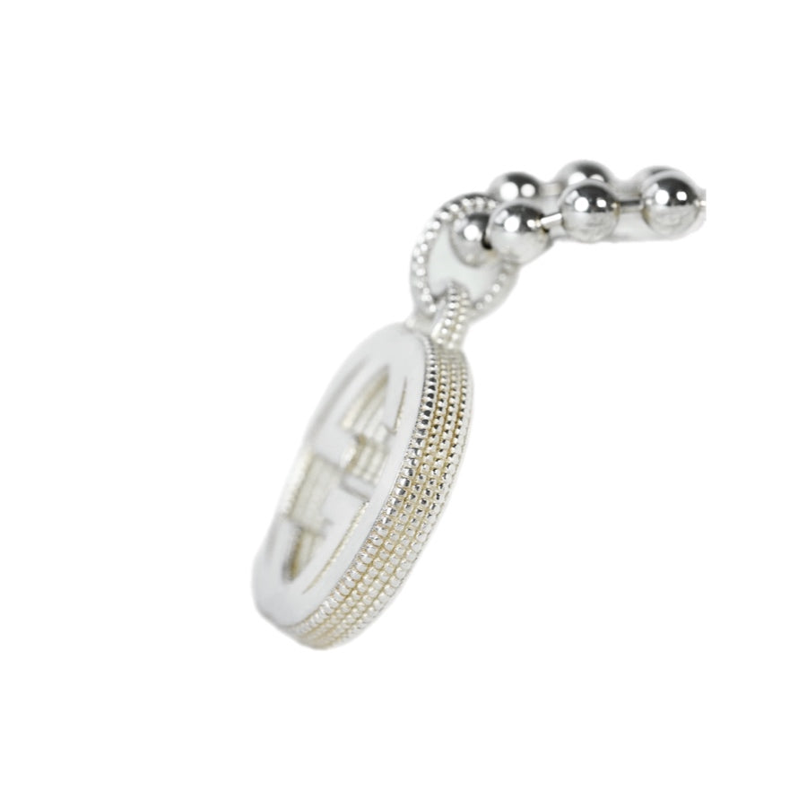 Gucci Interlocking Silver Necklace
