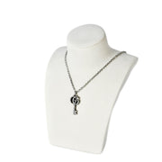 Gucci Double G Key Silver Necklace Jewelry