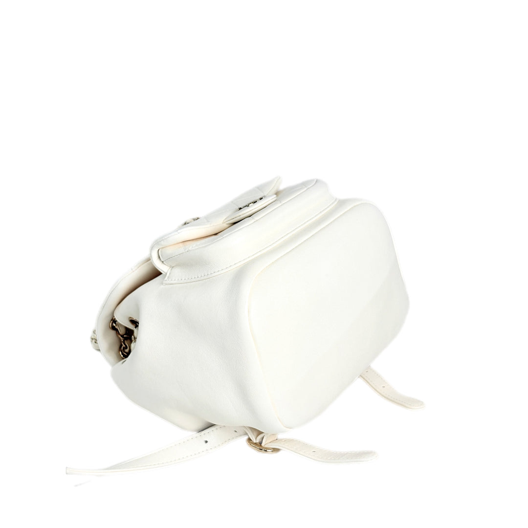 Chanel Backpack Duma Mini White Bag