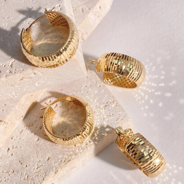 Small Hoop Earrings - Jiaxyk