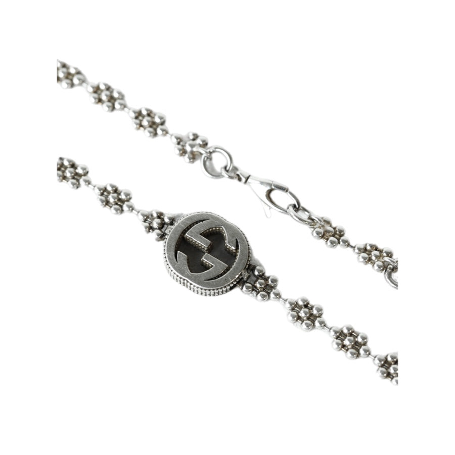 Gucci Interlocking G Silver Bracelet Jewelry
