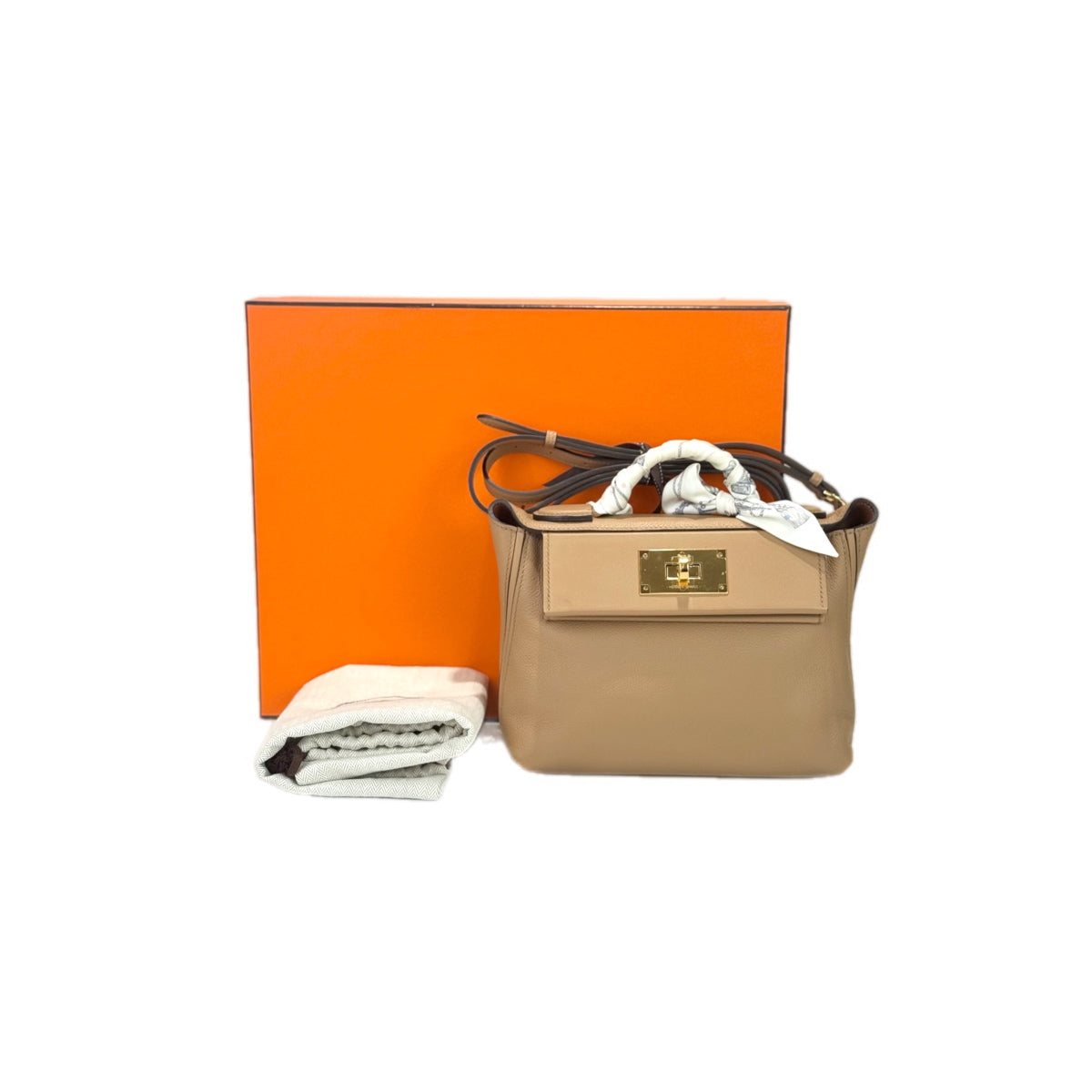Hermes 2424 Mini Bag Chai