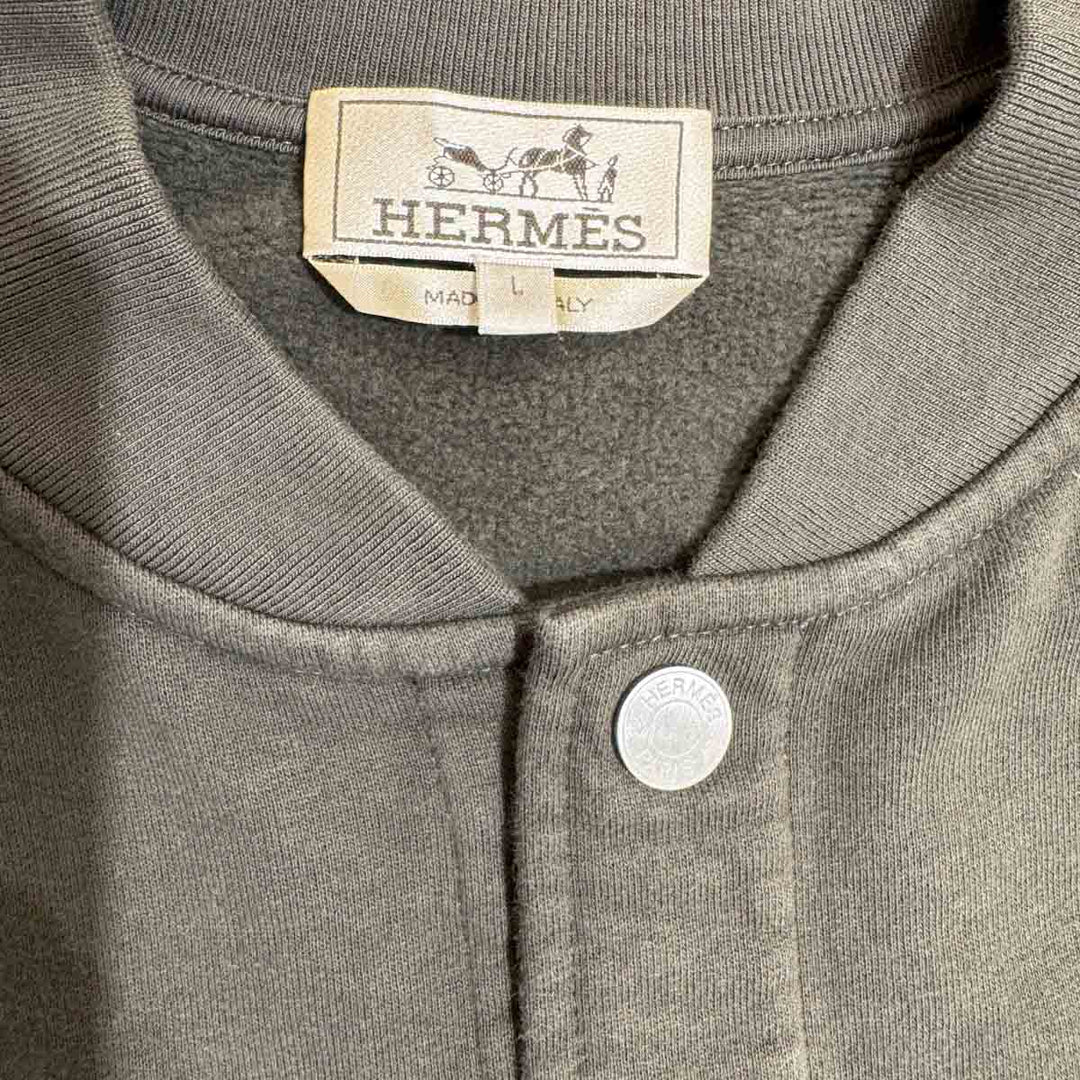 Hermes Green Cotton Jacket L