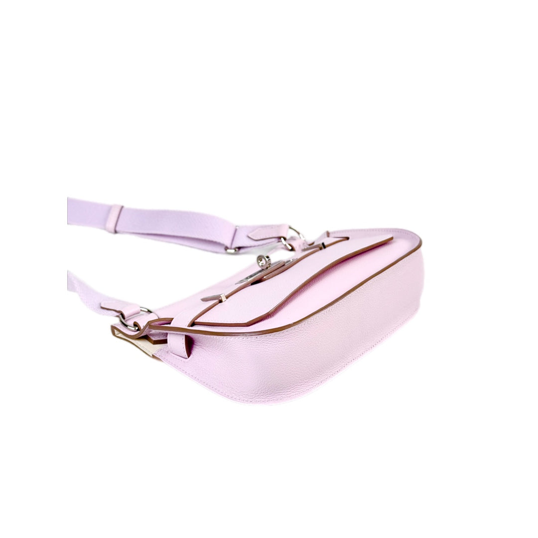 Hermes Mini Jypsiere Bag Mauve Pale Evercolor