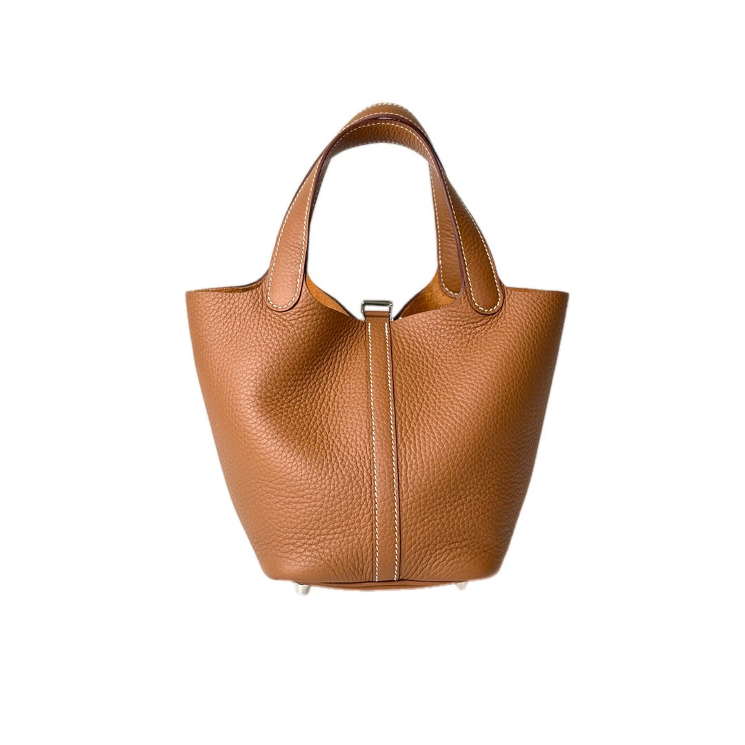 Hermes Picotin 18 Bag Gold Bag