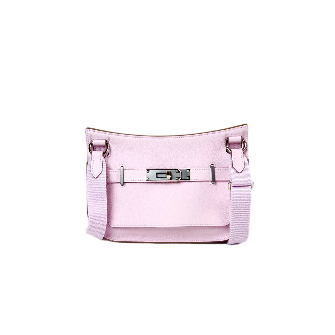 Hermes Mini Jypsiere Bag Mauve Pale Evercolor