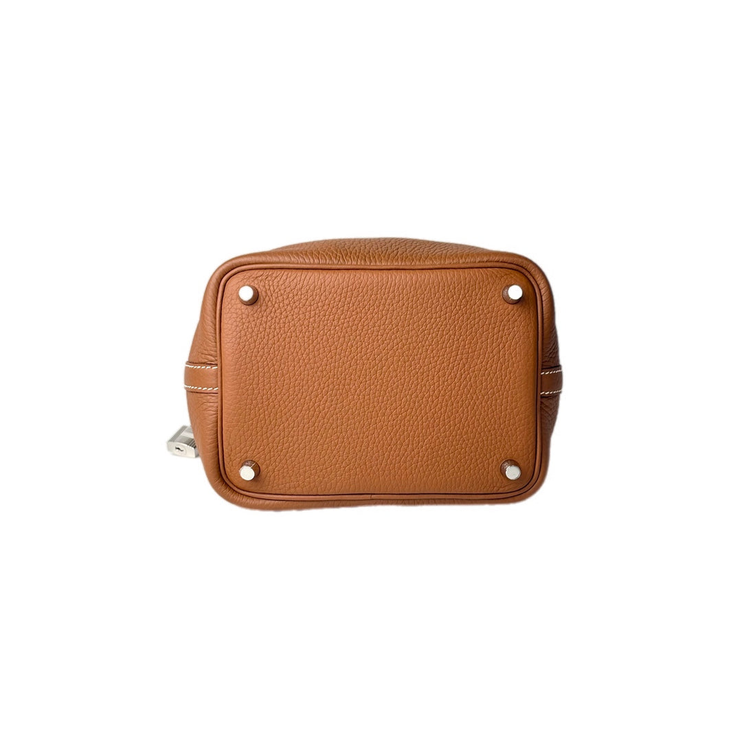 Hermes Picotin 18 Bag Gold Bag