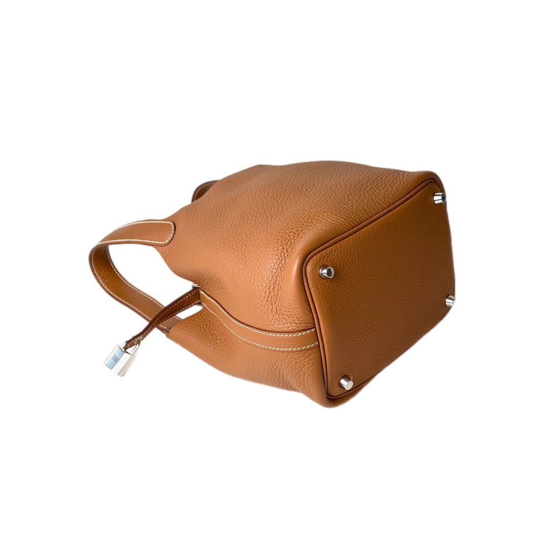 Hermes Picotin 18 Bag Gold Bag