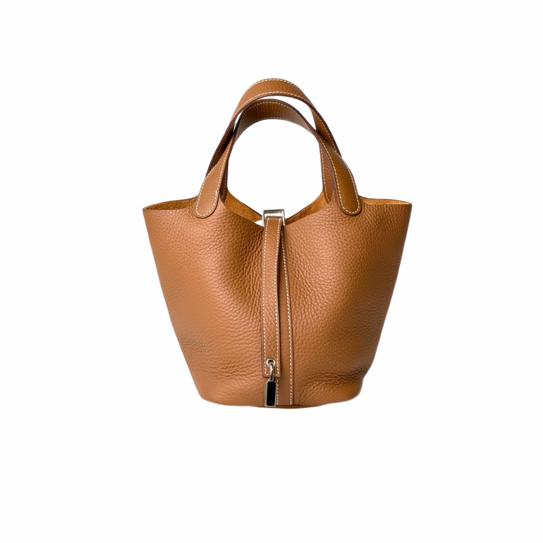 Hermes Picotin 18 Bag Gold Bag