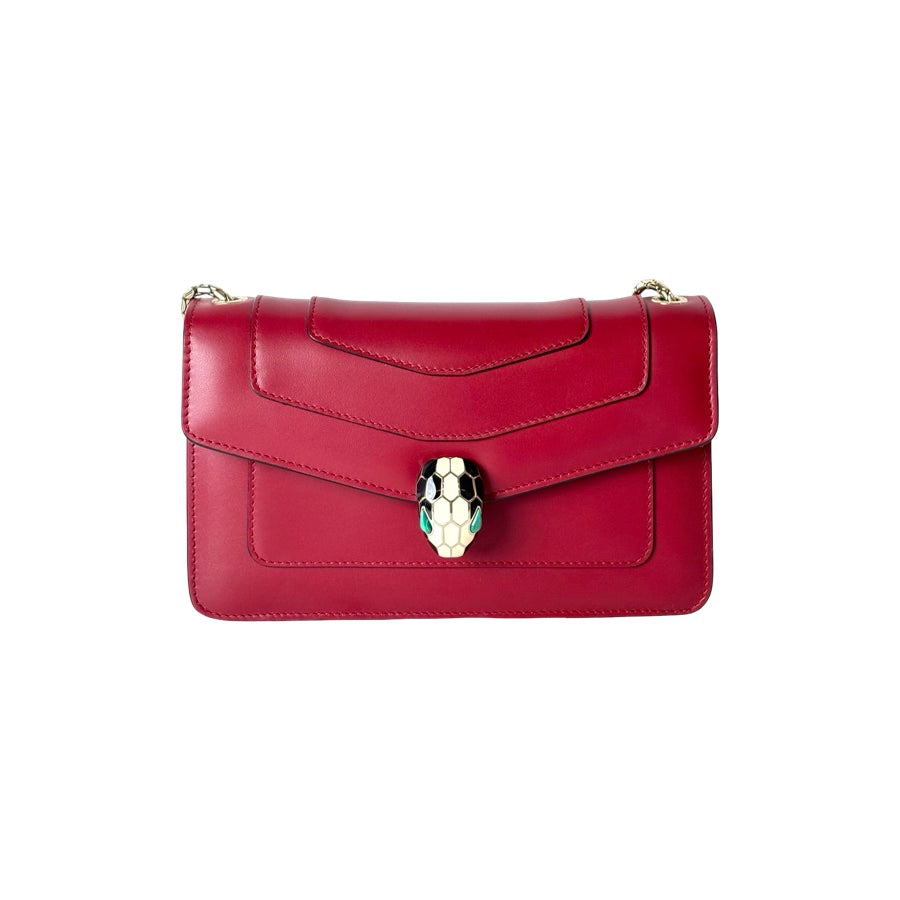 Bvlgari Serpenti Bag Cross Body Red
