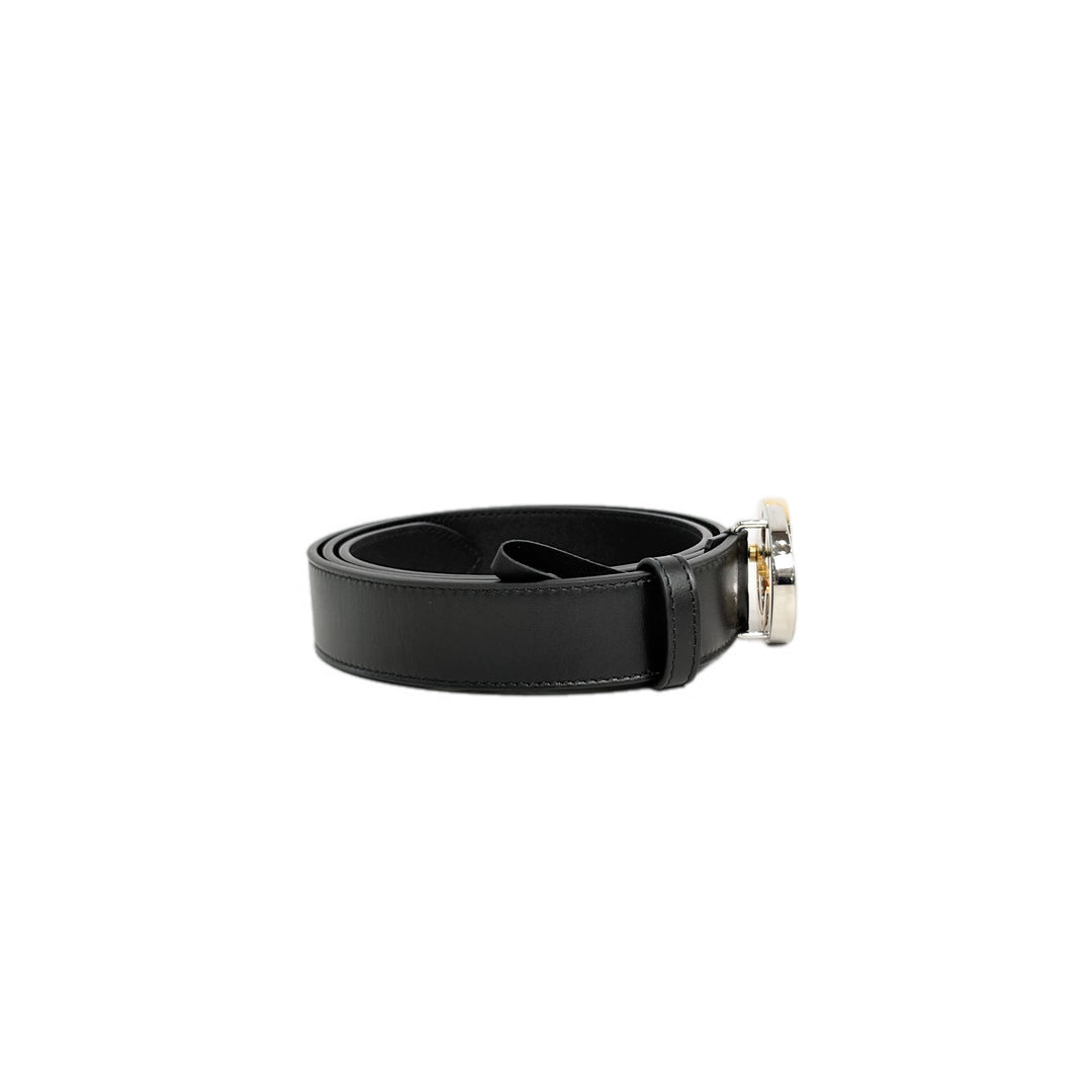 Gucci Two Tone GG Logo Belt 90CM