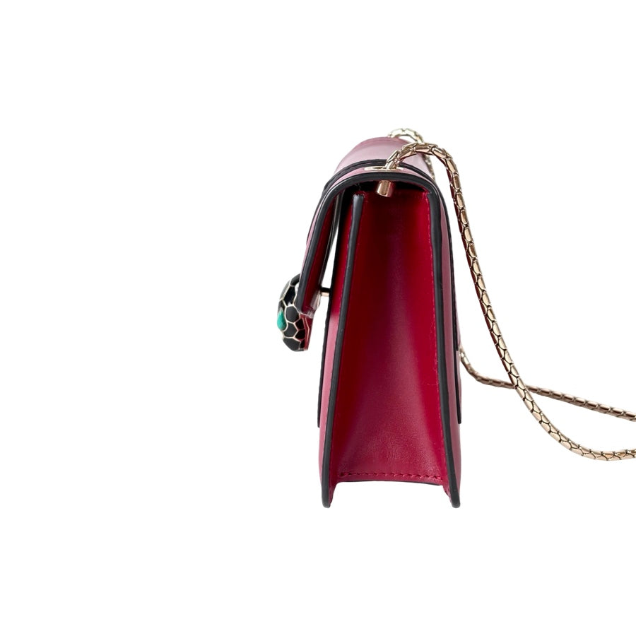 Bvlgari Serpenti Bag Cross Body Red