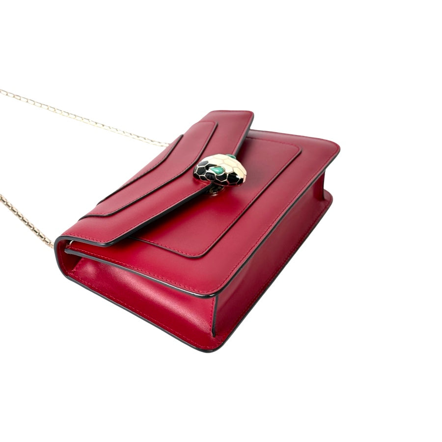 Bvlgari Serpenti Bag Cross Body Red
