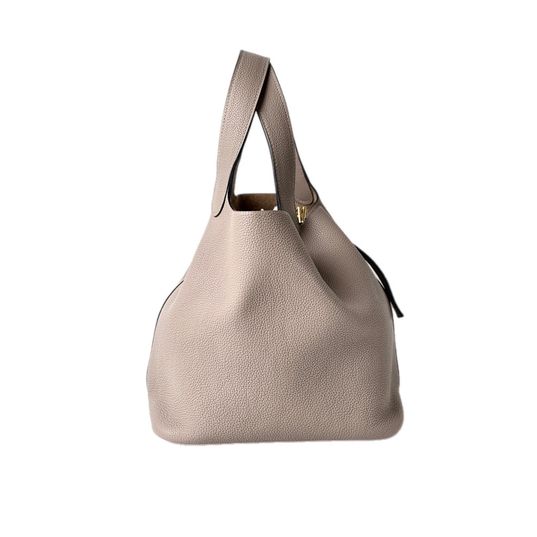 Hermes Picotin 22 Bag Maurice M8 Gris Asphalte
