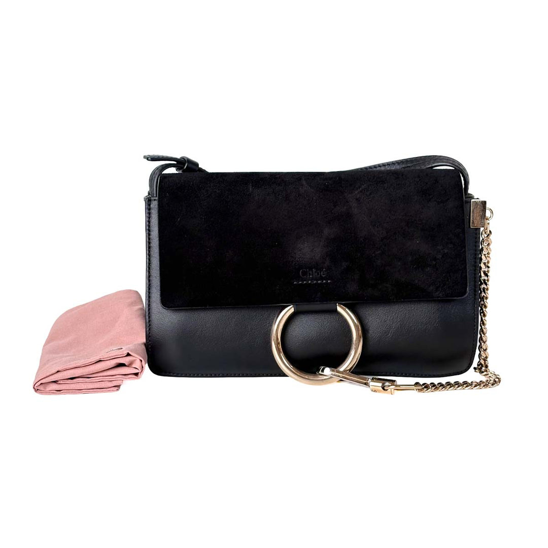 Chloe Black Faye Bag