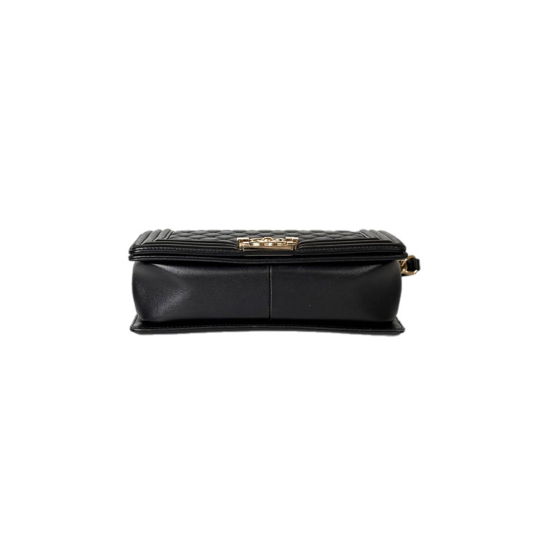 Chanel Leboy Lambskin Medium Black GHW Bag
