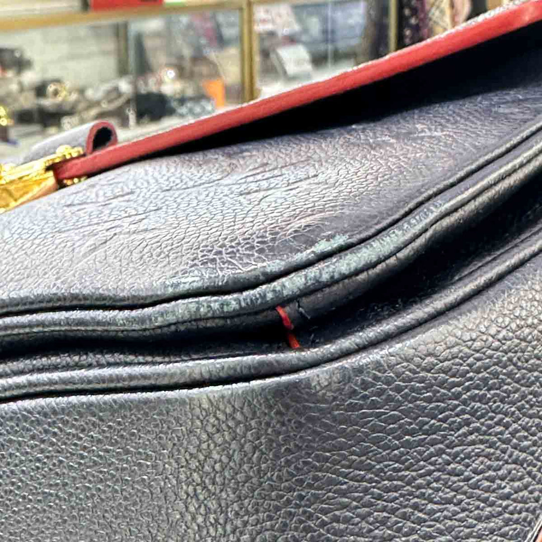 Louis Vuitton Pochette Métis Calfskin Navy