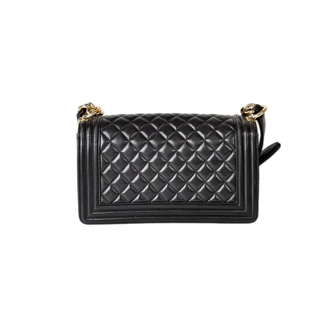 Chanel Leboy Lambskin Medium Black GHW Bag