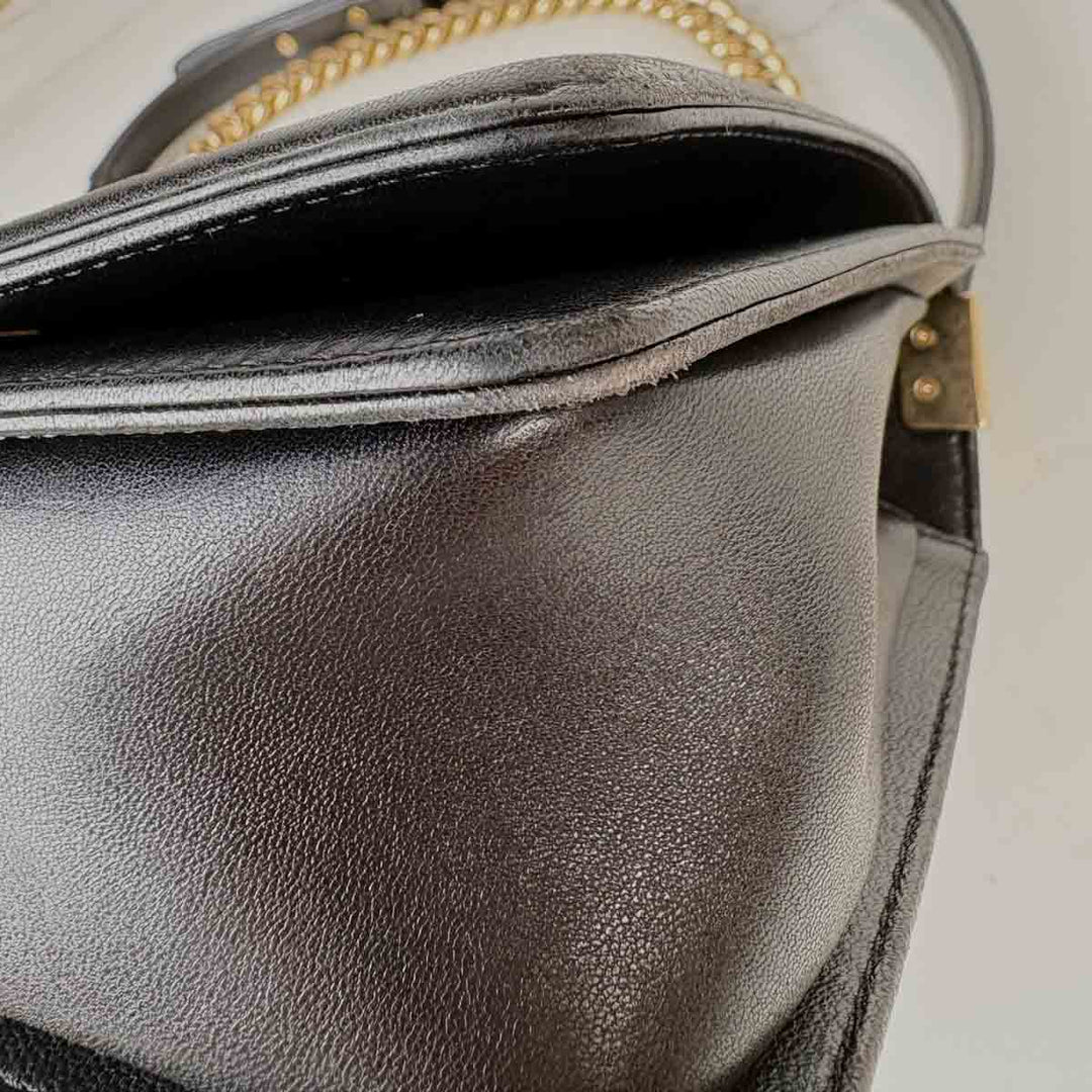 Chanel Leboy Lambskin Medium Black GHW Bag