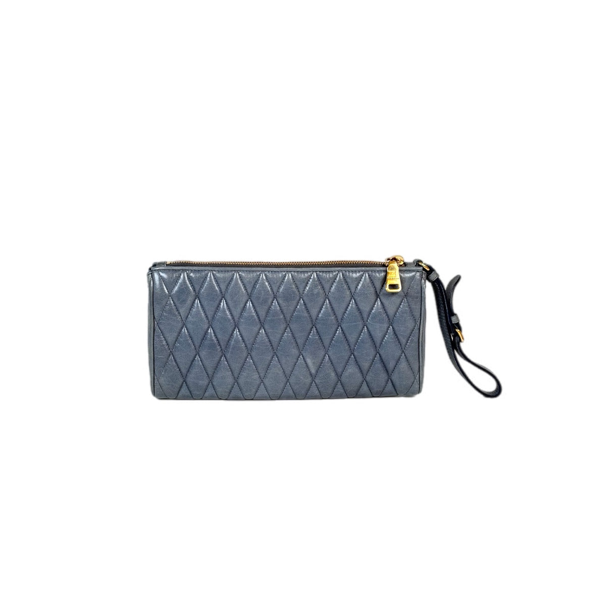Miumiu Blue Wallet with Handle