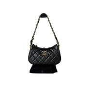 Chanel Hobo Bag Black Small