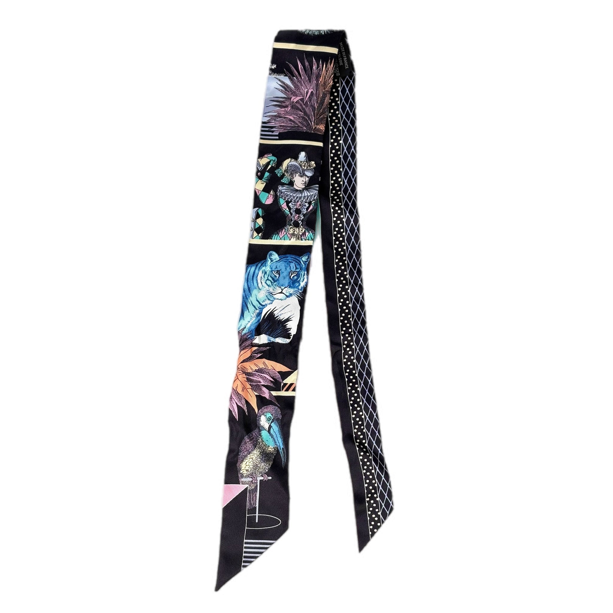 Hermes Used Silk Twilly