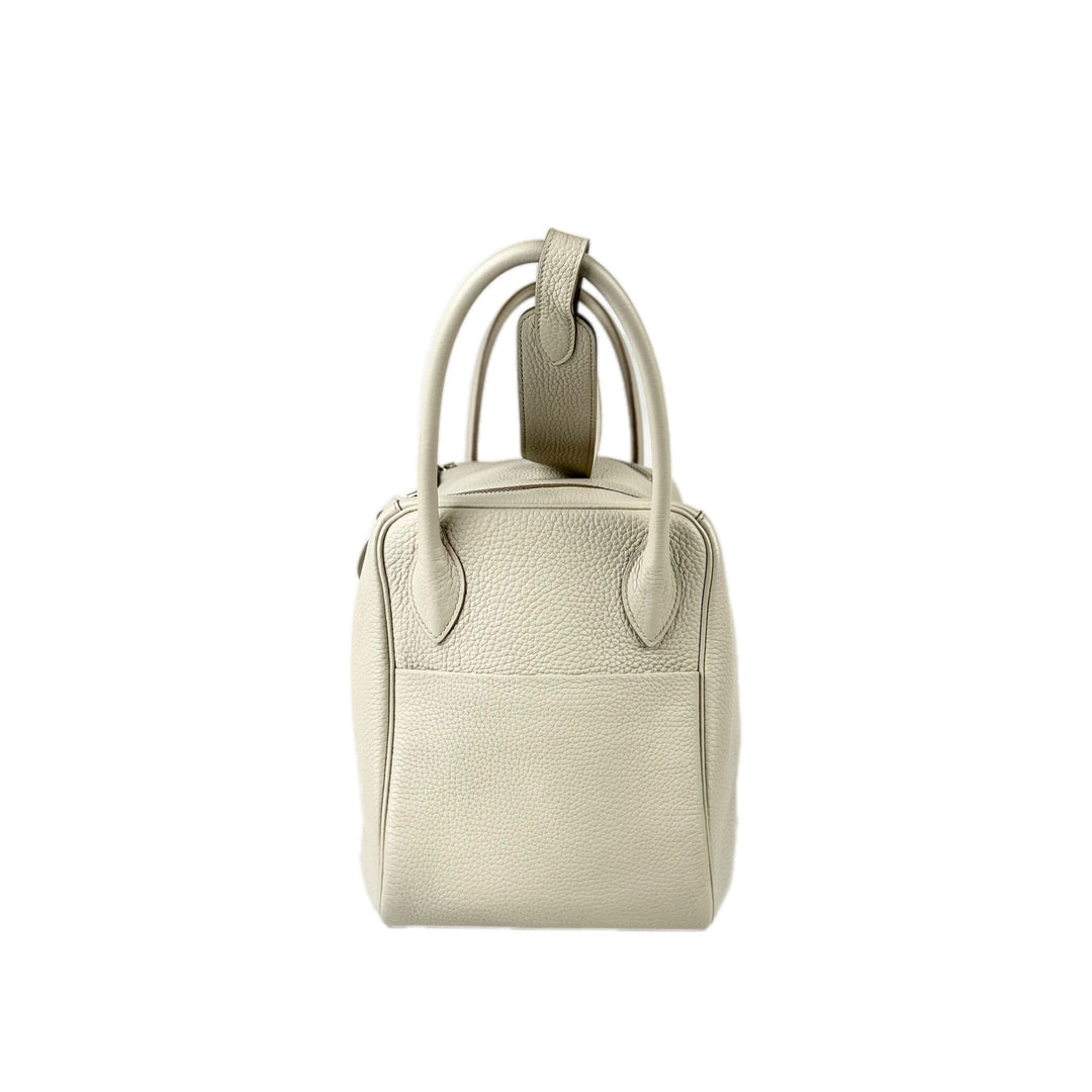 Hermes Lindy 34cm Bag Beton Silver Togo