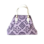 Louis Vuitton Purple Canvas Tote Bags