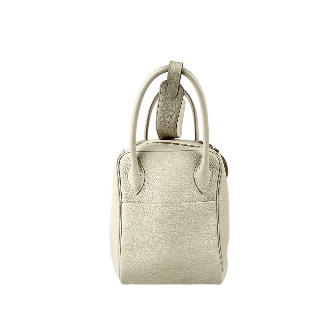 Hermes Lindy 34cm Bag Beton Silver Togo