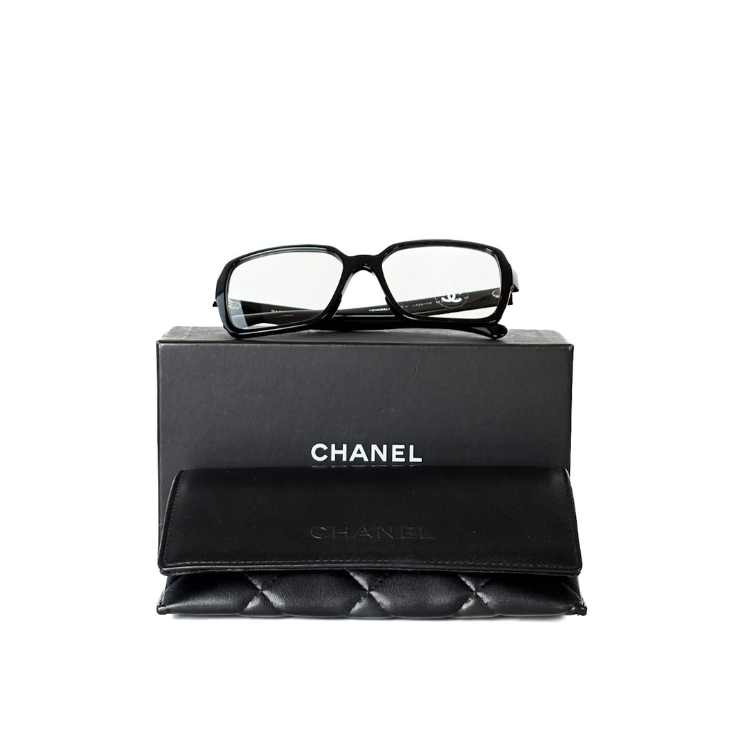 Chanel Black Clear Sunglasses