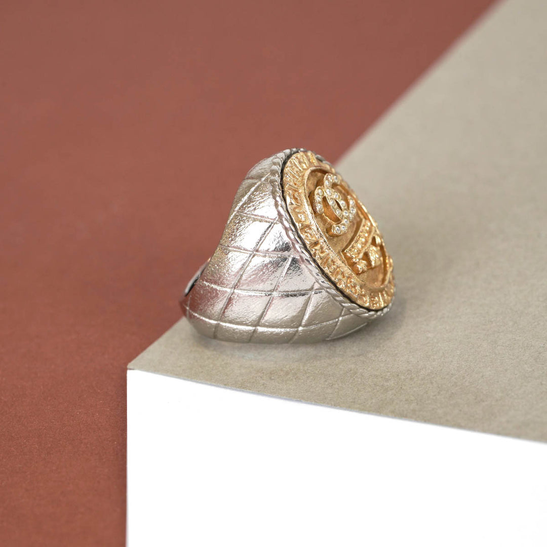 Chanel Crown Signet Ring #52