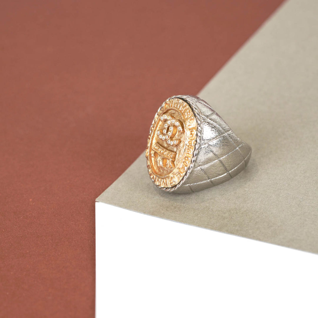 Chanel Crown Signet Ring #52