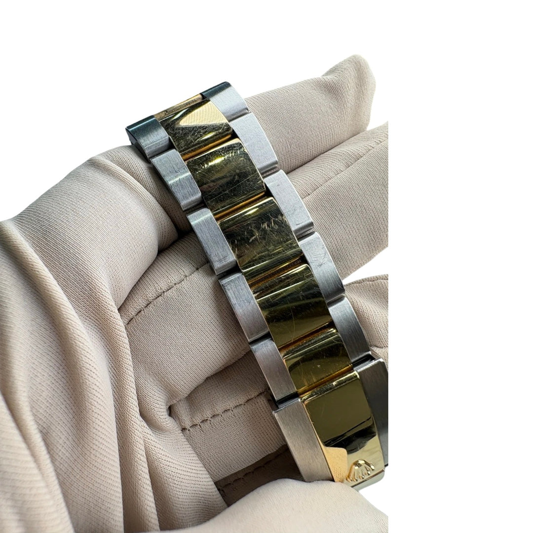 Rolex Datejust 41 mm Black Dial Oystersteel and Yellow Gold